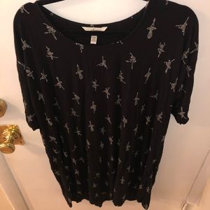 Soma Intimates Black Sleepshirt